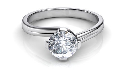 Interpunctie Portaal deken Diamant, diamanten ring of ringen kopen voor 50% van de prijs!